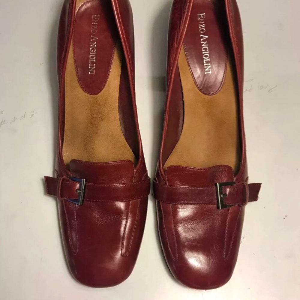 Red Leather Shoes